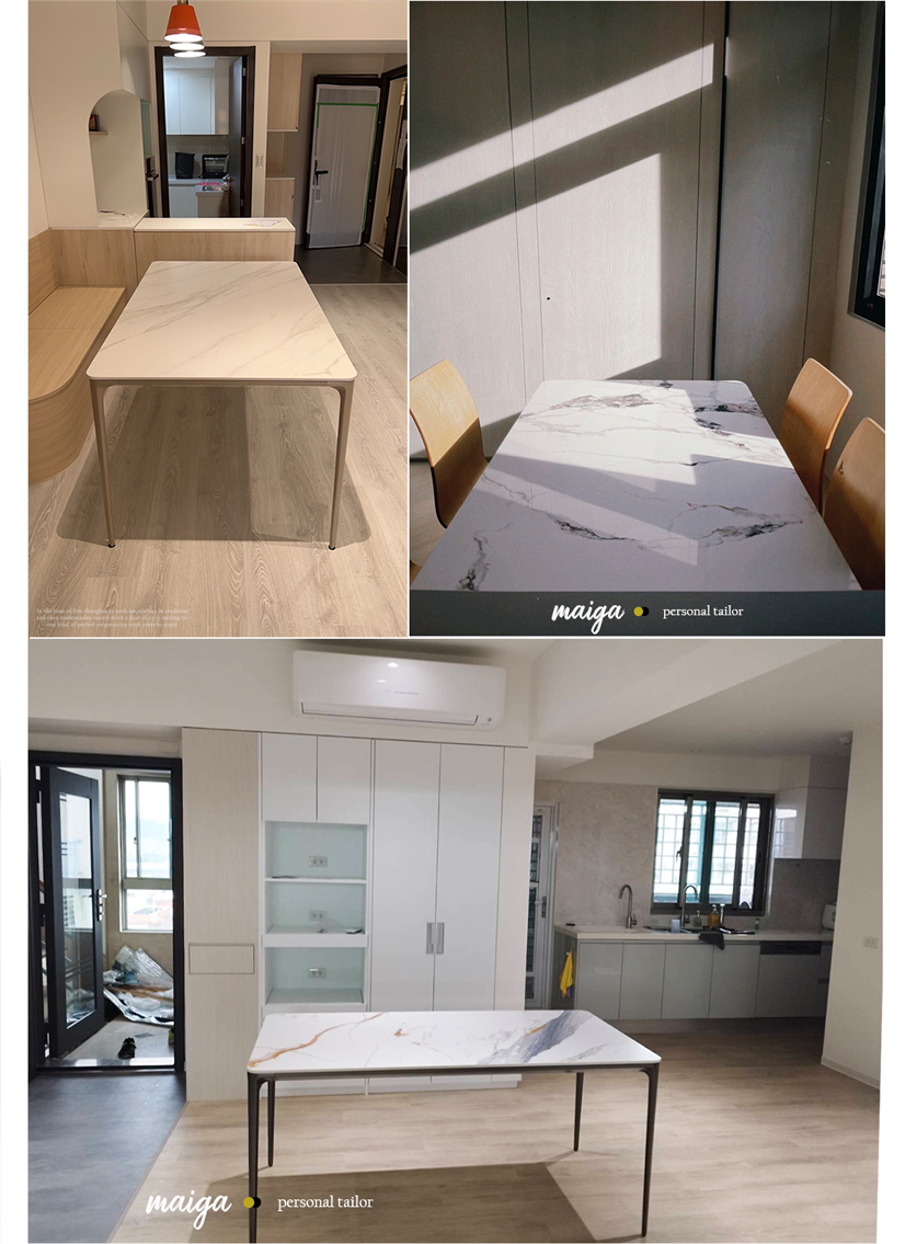  岩板餐桌 德利豐岩板 陶板餐桌 岩板餐桌小尺寸 岩板餐桌客製化 岩板餐桌大尺寸 餐桌 侘寂風岩板 義大利陶板 岩板餐桌推薦 