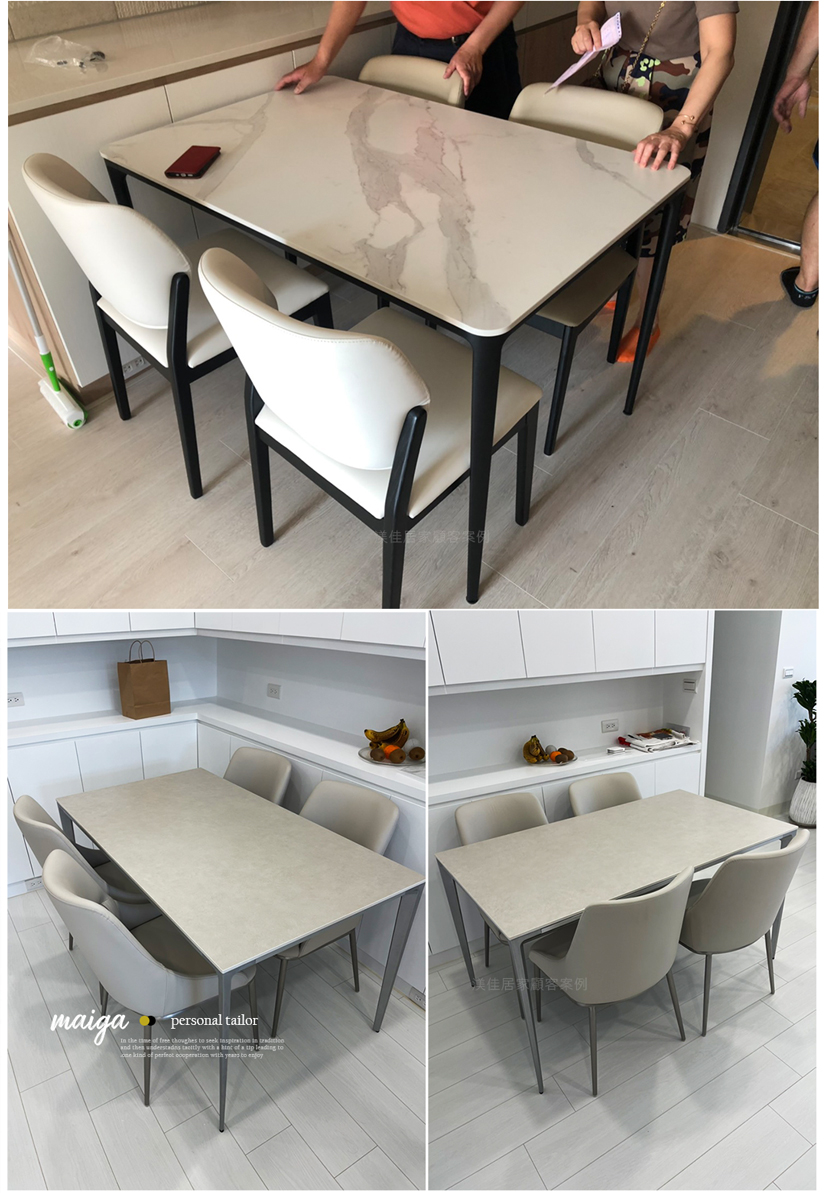  岩板餐桌 德利豐岩板 陶板餐桌 岩板餐桌小尺寸 岩板餐桌客製化 岩板餐桌大尺寸 餐桌 侘寂風岩板 義大利陶板 岩板餐桌推薦 