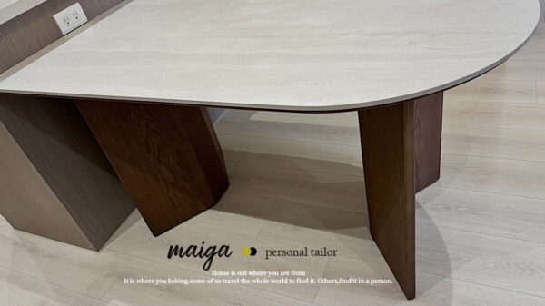 中島型岩板餐桌 岩板餐桌 北歐岩板餐桌 義大利陶板餐桌 陶板圓桌 德利豐岩板 岩板餐桌客製化 岩板餐桌 渼佳居家