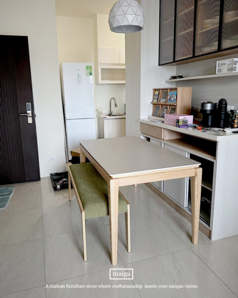 岩板餐桌 北歐岩板餐桌 義大利陶板餐桌 陶板圓桌 德利豐岩板 岩板餐桌客製化 岩板餐桌 渼佳居家