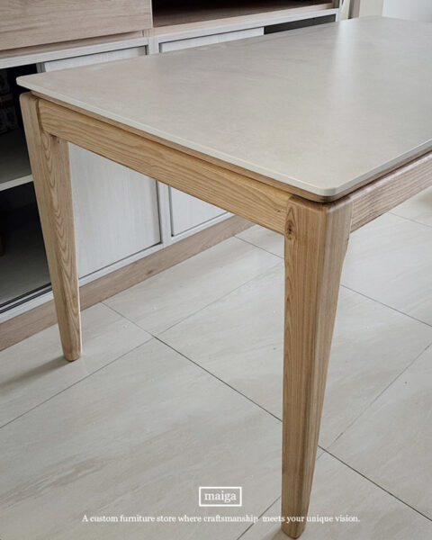 岩板餐桌 北歐岩板餐桌 義大利陶板餐桌 陶板圓桌 德利豐岩板 岩板餐桌客製化 岩板餐桌 渼佳居家