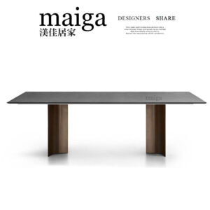 岩板餐桌 岩板餐桌客製 義大利陶板餐桌 德利豐岩板 餐桌 渼佳居家