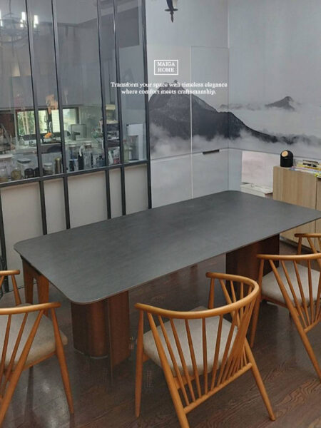 岩板餐桌 岩板餐桌客製 義大利陶板餐桌 德利豐岩板 餐桌 渼佳居家