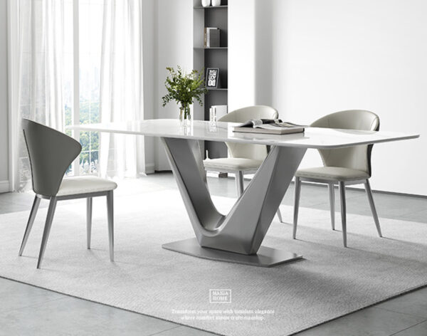 岩板餐桌 義大利陶板餐桌 陶板圓桌 德利豐岩板 岩板餐桌客製化 岩板餐桌 渼佳居家