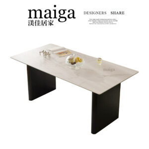 岩板餐桌 義大利陶板餐桌 陶板圓桌 德利豐岩板 岩板餐桌客製化 岩板餐桌 渼佳居家