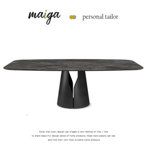 復刻款腳座義大利陶板餐桌｜可客製