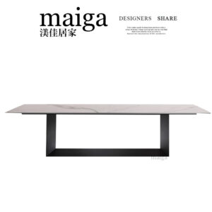 米亞。岩板餐桌｜可客製化