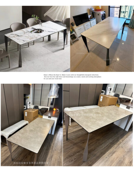 岩板餐桌 德利豐岩板 陶板餐桌 岩板餐桌小尺寸 岩板餐桌客製化 岩板餐桌大尺寸 餐桌 侘寂風岩板 義大利陶板 岩板餐桌推薦 