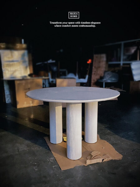 岩板圓桌  義大利陶板餐桌  陶板圓桌 德利豐岩板 岩板餐桌客製化 岩板餐桌 渼佳居家