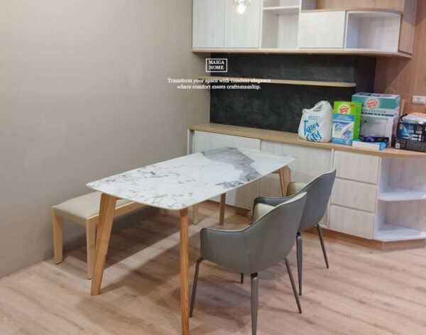 岩板餐桌 北歐岩板餐桌 義大利陶板餐桌 陶板圓桌 德利豐岩板 岩板餐桌客製化 岩板餐桌 渼佳居家