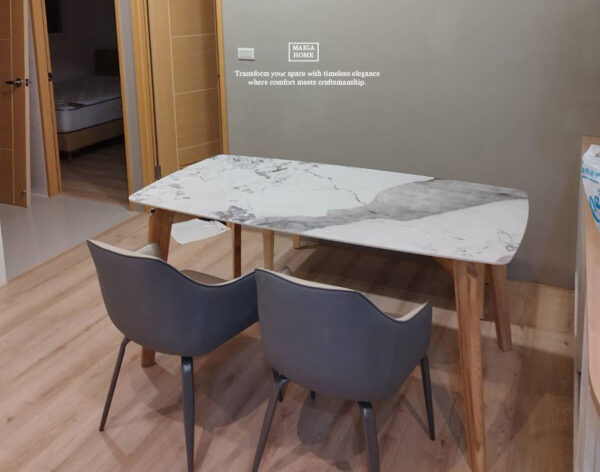 岩板餐桌 北歐岩板餐桌 義大利陶板餐桌 陶板圓桌 德利豐岩板 岩板餐桌客製化 岩板餐桌 渼佳居家