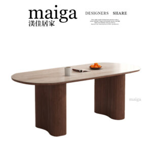 栗居。北歐岩板餐桌｜可客製化