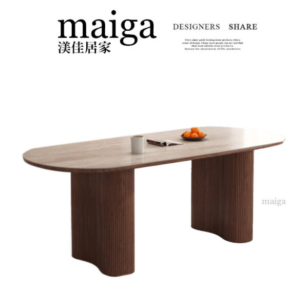 栗居。北歐岩板餐桌｜可客製化