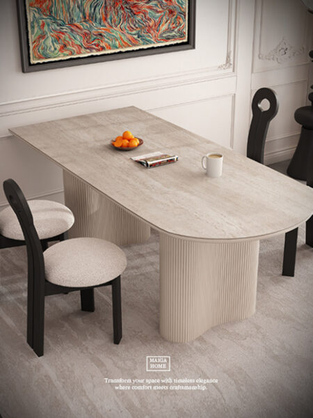 中島型岩板餐桌 岩板餐桌 北歐岩板餐桌 義大利陶板餐桌 陶板圓桌 德利豐岩板 岩板餐桌客製化 岩板餐桌 渼佳居家