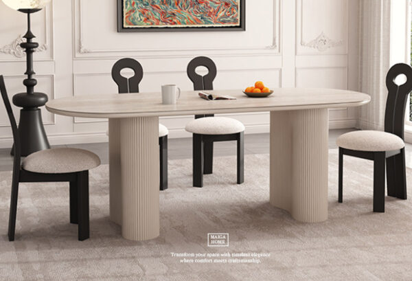 中島型岩板餐桌 岩板餐桌 北歐岩板餐桌 義大利陶板餐桌 陶板圓桌 德利豐岩板 岩板餐桌客製化 岩板餐桌 渼佳居家