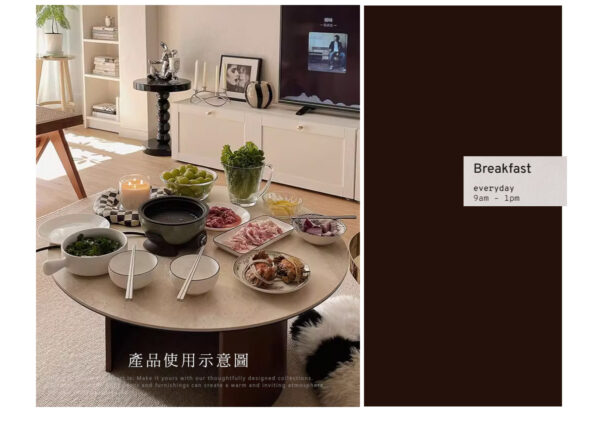 岩板茶几  義大利陶板茶几  德利豐岩板 茶几客製化 茶几 渼佳居家
