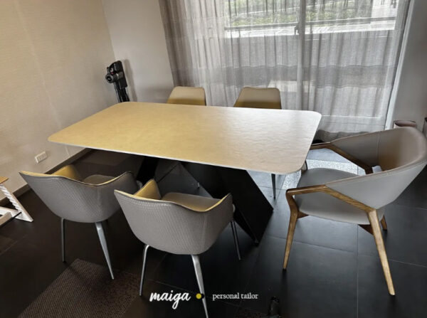 岩板餐桌 德利豐岩板 陶板餐桌 岩板餐桌小尺寸 岩板餐桌客製化 岩板餐桌大尺寸 餐桌 侘寂風岩板 義大利陶板 岩板餐桌推薦 