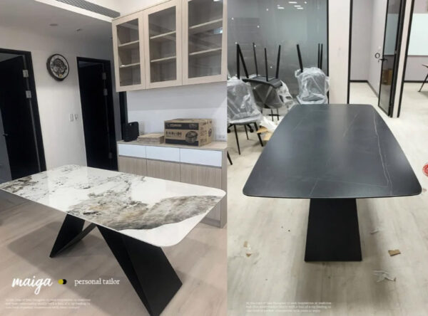 岩板餐桌 德利豐岩板 陶板餐桌 岩板餐桌小尺寸 岩板餐桌客製化 岩板餐桌大尺寸 餐桌 侘寂風岩板 義大利陶板 岩板餐桌推薦 