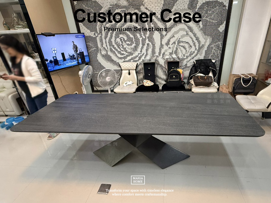 陶板餐桌 岩板餐桌
