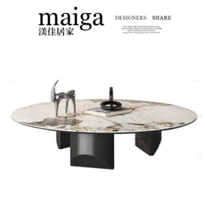 岩板茶几 北歐岩板茶几 現代風岩板茶几