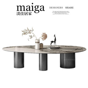 岩板茶几 北歐岩板茶几 現代風岩板茶几