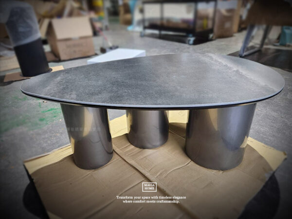 岩板茶几 北歐岩板茶几 現代風岩板茶几