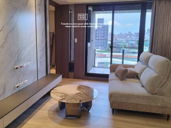 岩板茶几 北歐岩板茶几 現代風岩板茶几