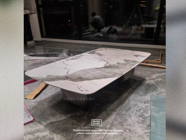 岩板茶几 北歐岩板茶几 現代風岩板茶几