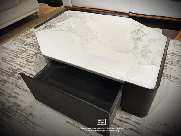 岩板茶几 北歐岩板茶几