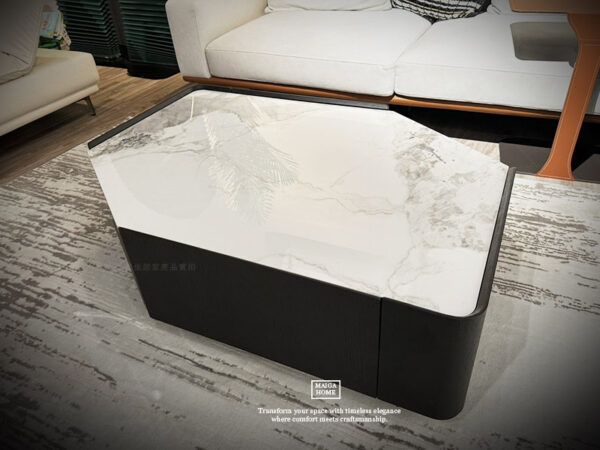 岩板茶几 北歐岩板茶几