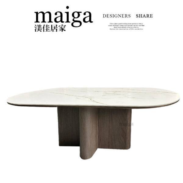 岩板茶几 北歐風茶几